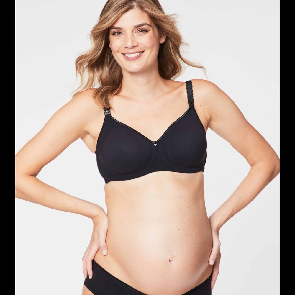 Cake Black Croissant underwire Bra